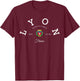 Lyon France Souvenir Lyon gift Travel To France T-Shirt - T-Shirt | Maroon