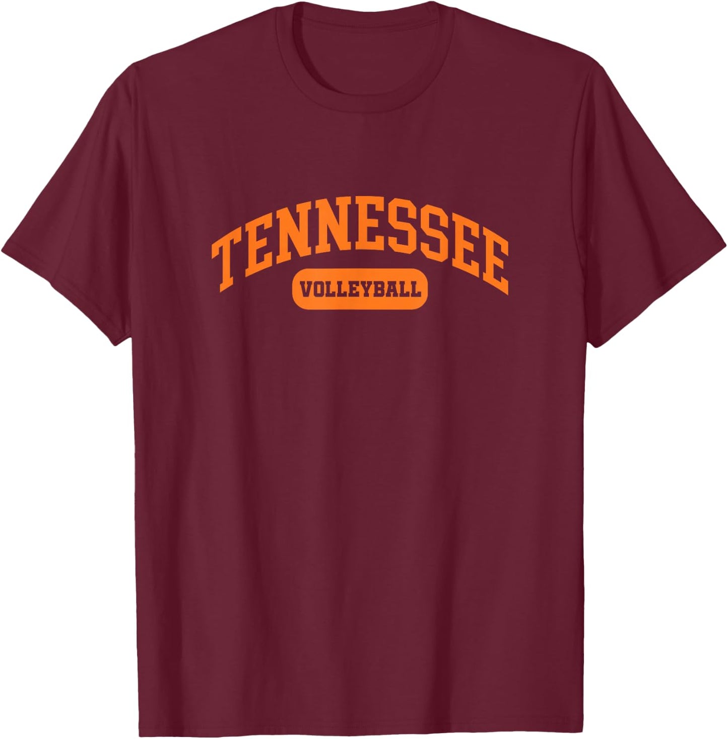 Tennessee Volleyball Player TN Volleyball Team T-Shirt - T-Shirt | Maroon