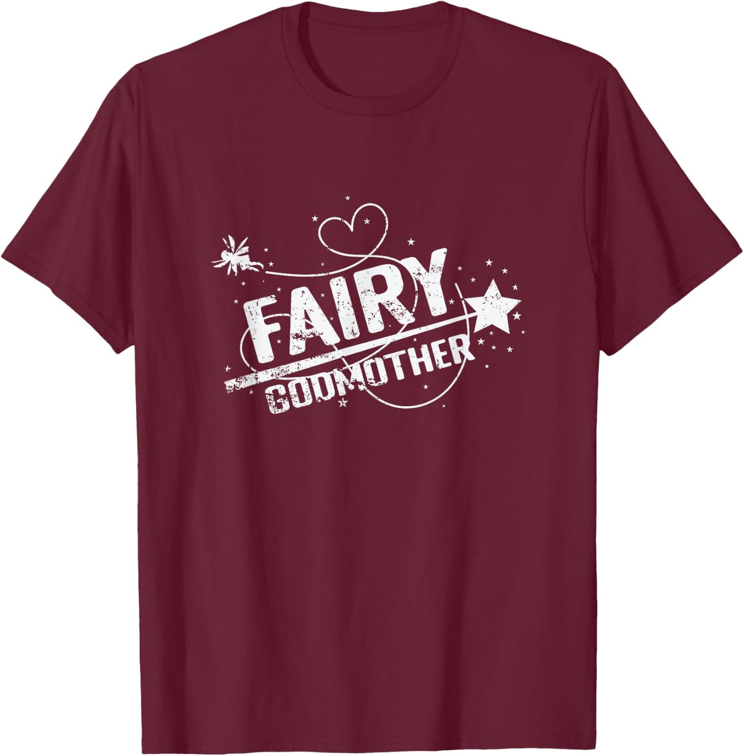 Fairy Godmother Spirit of Goodness T-Shirt - T-Shirt | Maroon