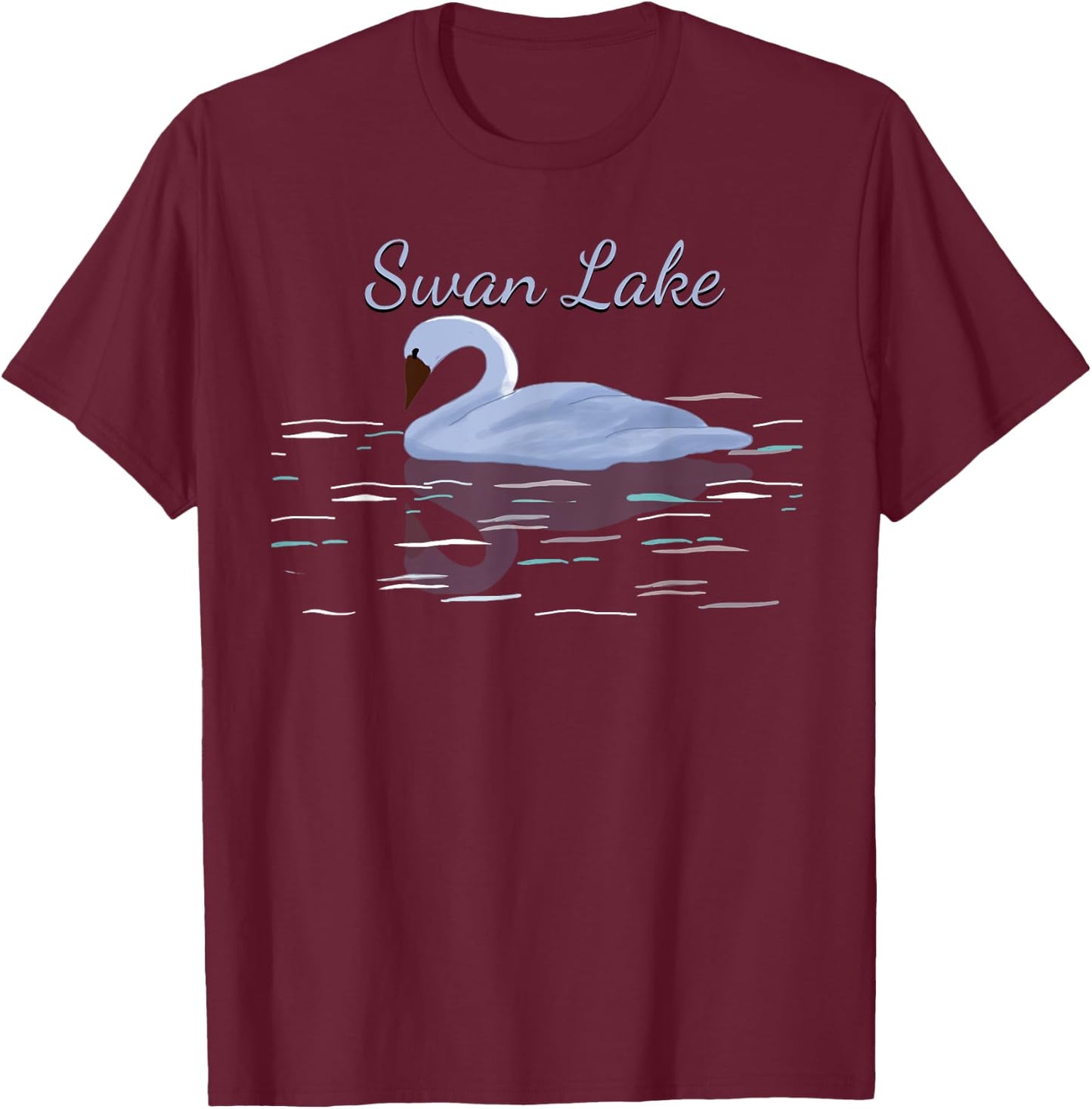Dancer Choreographer Performer Swan Lake Ballet Rehearsal T-Shirt - T-Shirt | Maroon