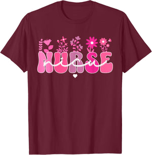 NICU Nurse Nursing Neonatal Intensive Care Unit T-Shirt - T-Shirt | Maroon