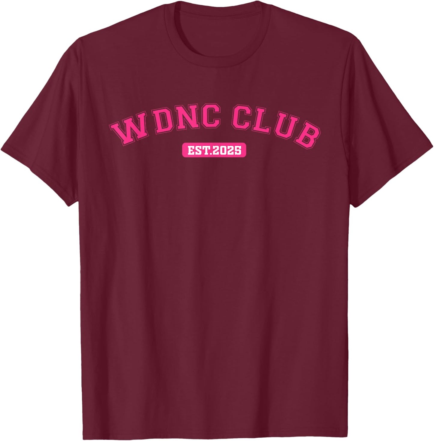WDNC - We Do Not Care Club - I Don't Care Gen X (2 Sided) T-Shirt - T-Shirt | Maroon