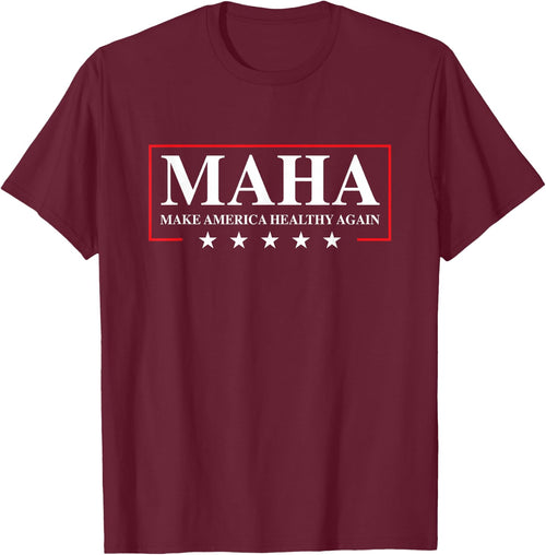 Make America Healthy Again MAHA Fun Election USA 2024 Design