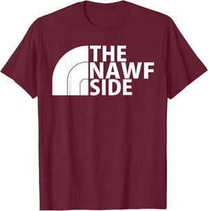 Reppin The nawf side T-Shirt - T-Shirt | Maroon