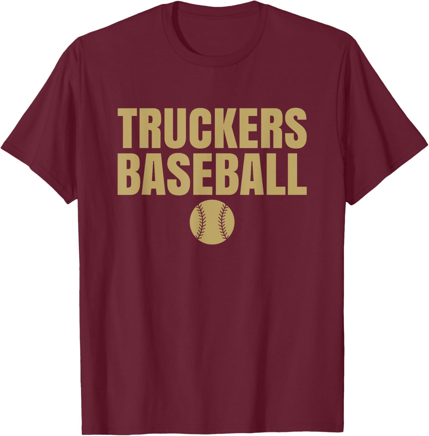 Norwalk Truckers Baseball T-Shirt - T-Shirt | Maroon