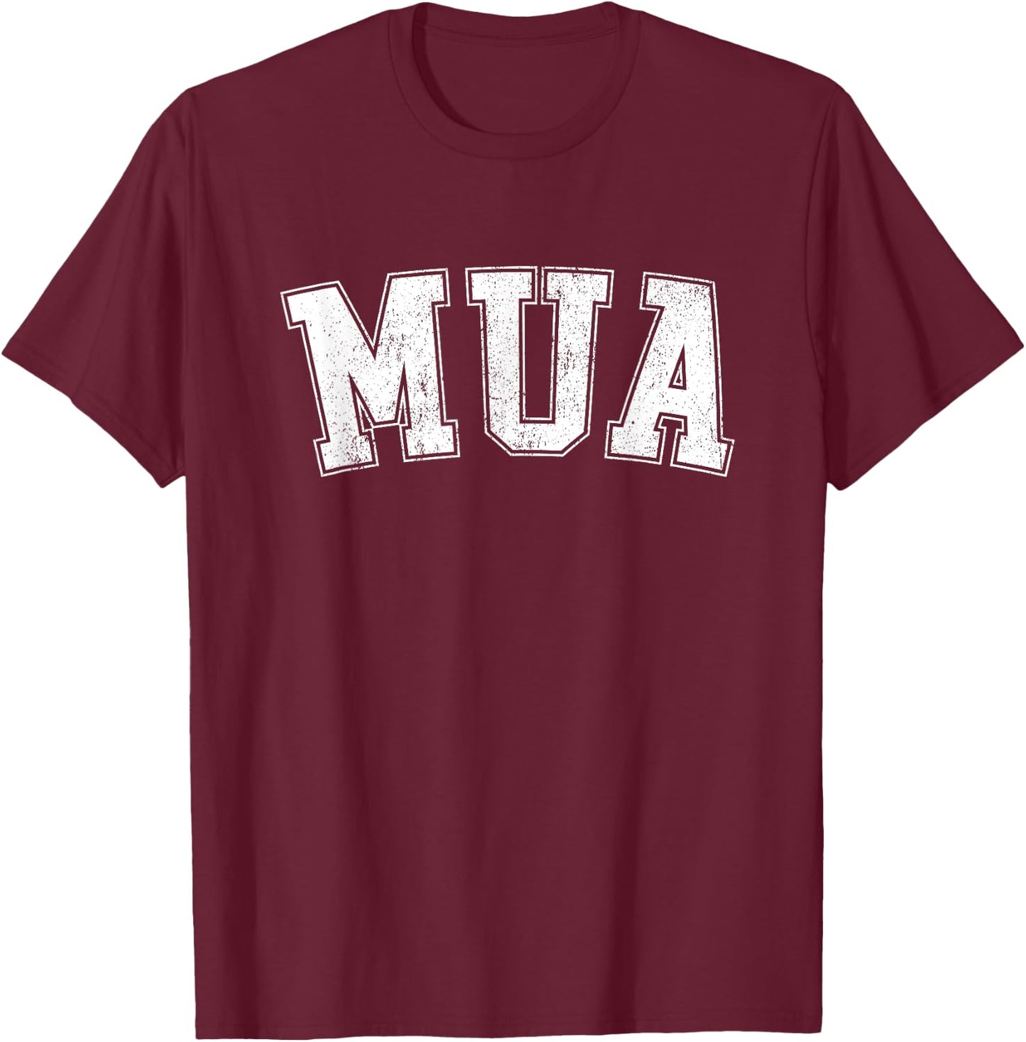 Vintage MUA Makeup Artist Make-up Artist MUA T-Shirt - T-Shirt | Maroon