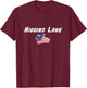 Higgins Lake - Michigan, USA T-Shirt - T-Shirt | Maroon