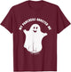 My Pancreas Gnosted Me Type 1 Diabetes Halloween Ghost T-Shirt - T-Shirt | Maroon