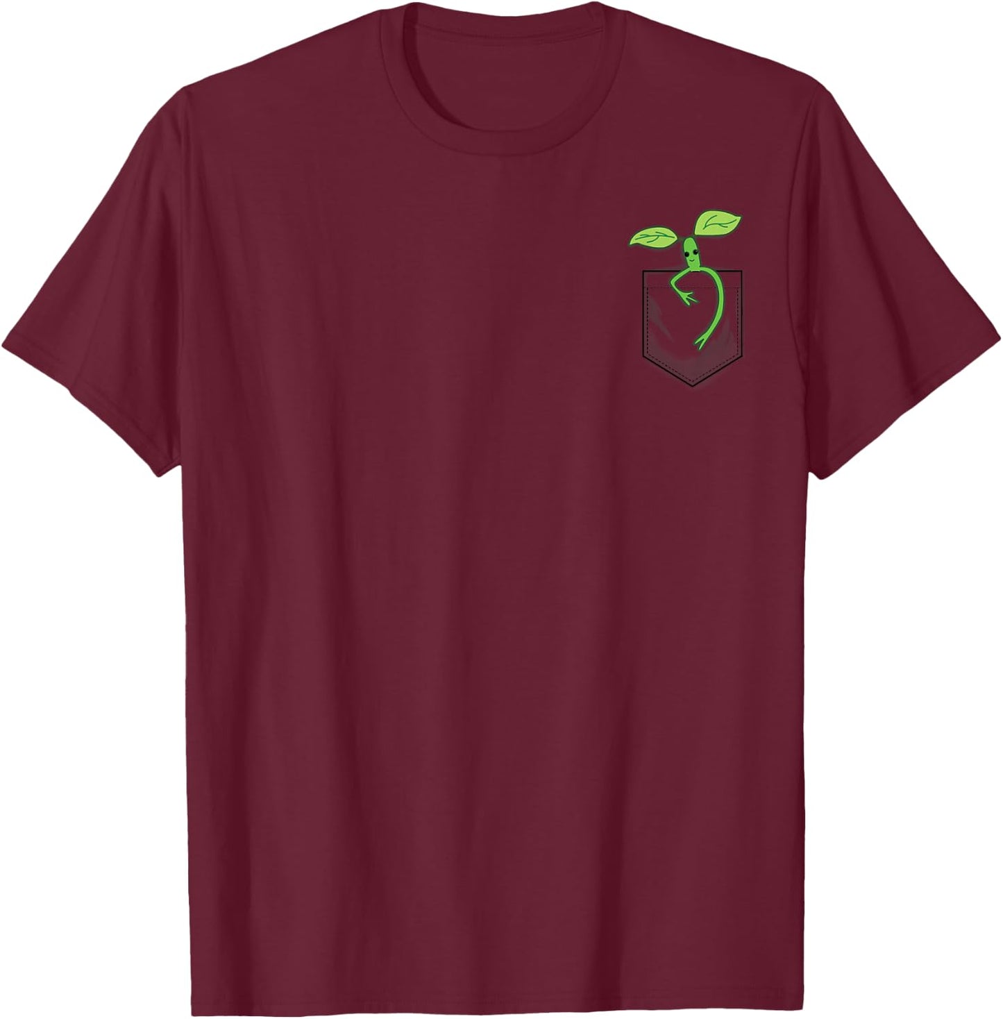 Fantastic Beasts Bowtruckles Pocket T-Shirt - T-Shirt | Maroon