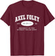 Beverly Hills Cop: Axel F Property Of Detroit Police Dept. T-Shirt - T-Shirt | Maroon