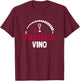 Necesito Vino I Need A Wine Spanish Indicador De Combustible T-Shirt - T-Shirt | Maroon