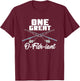 One Great O-Fish-iant Pun Fishing Lover Wedding Officiant T-Shirt - T-Shirt | Maroon