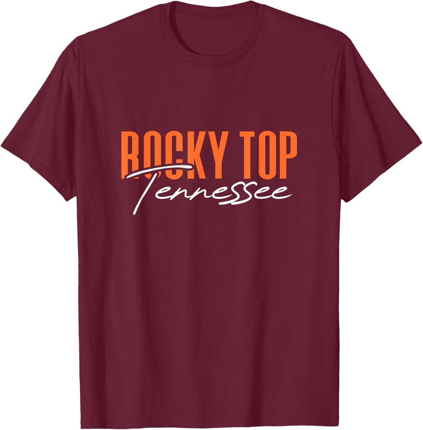 Rocky Top Tennessee TN Pride T-Shirt - T-Shirt | Maroon