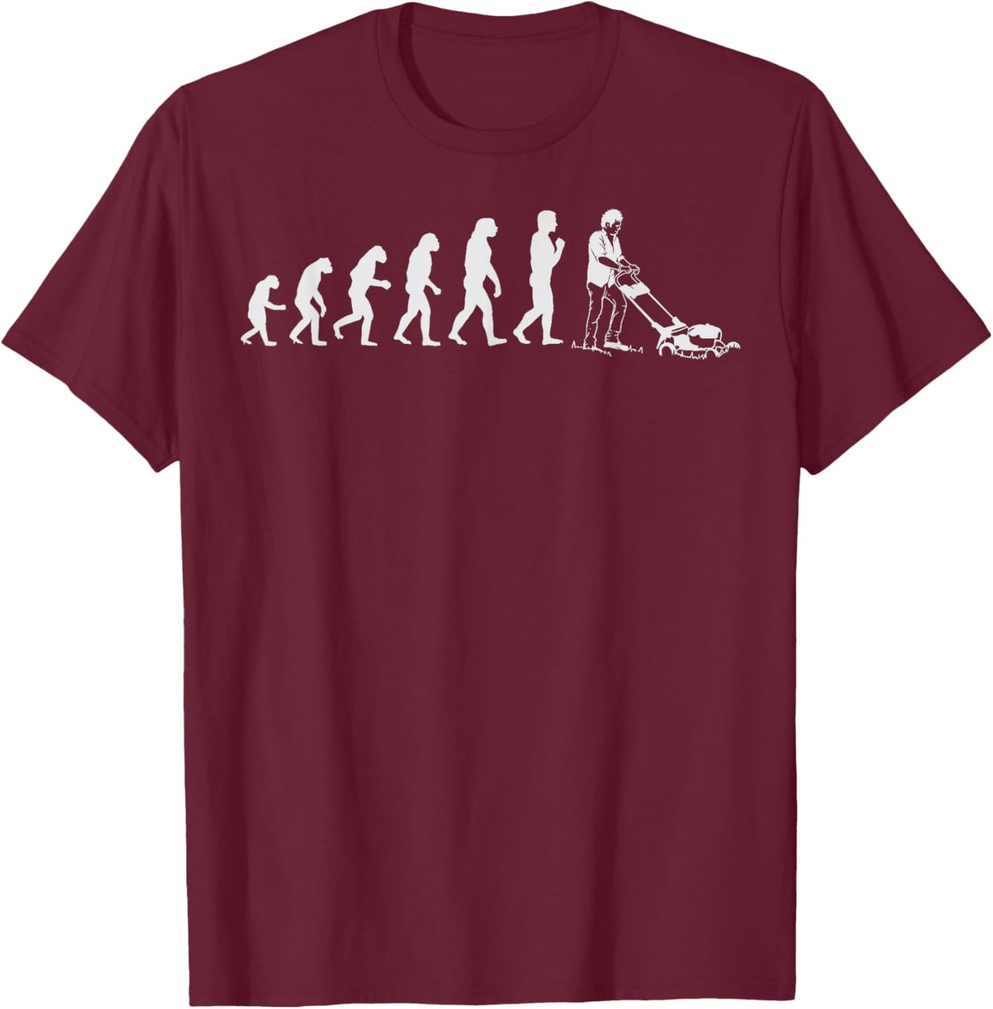 Cool Lawn Mower Design Women Lawn Mowing Landscaping T-Shirt - T-Shirt | Maroon
