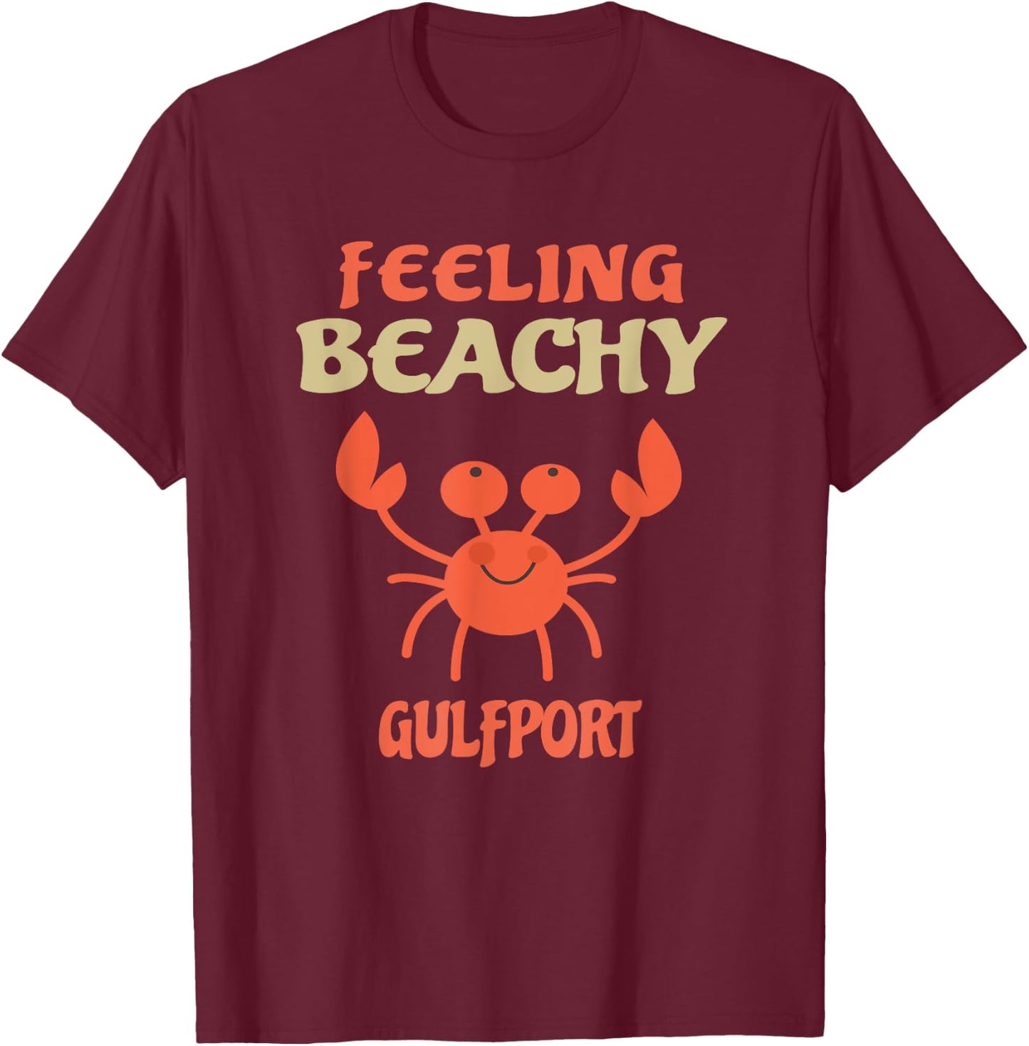 Gulfport Vacation - Mississippi Family Trip T-Shirt - T-Shirt | Maroon