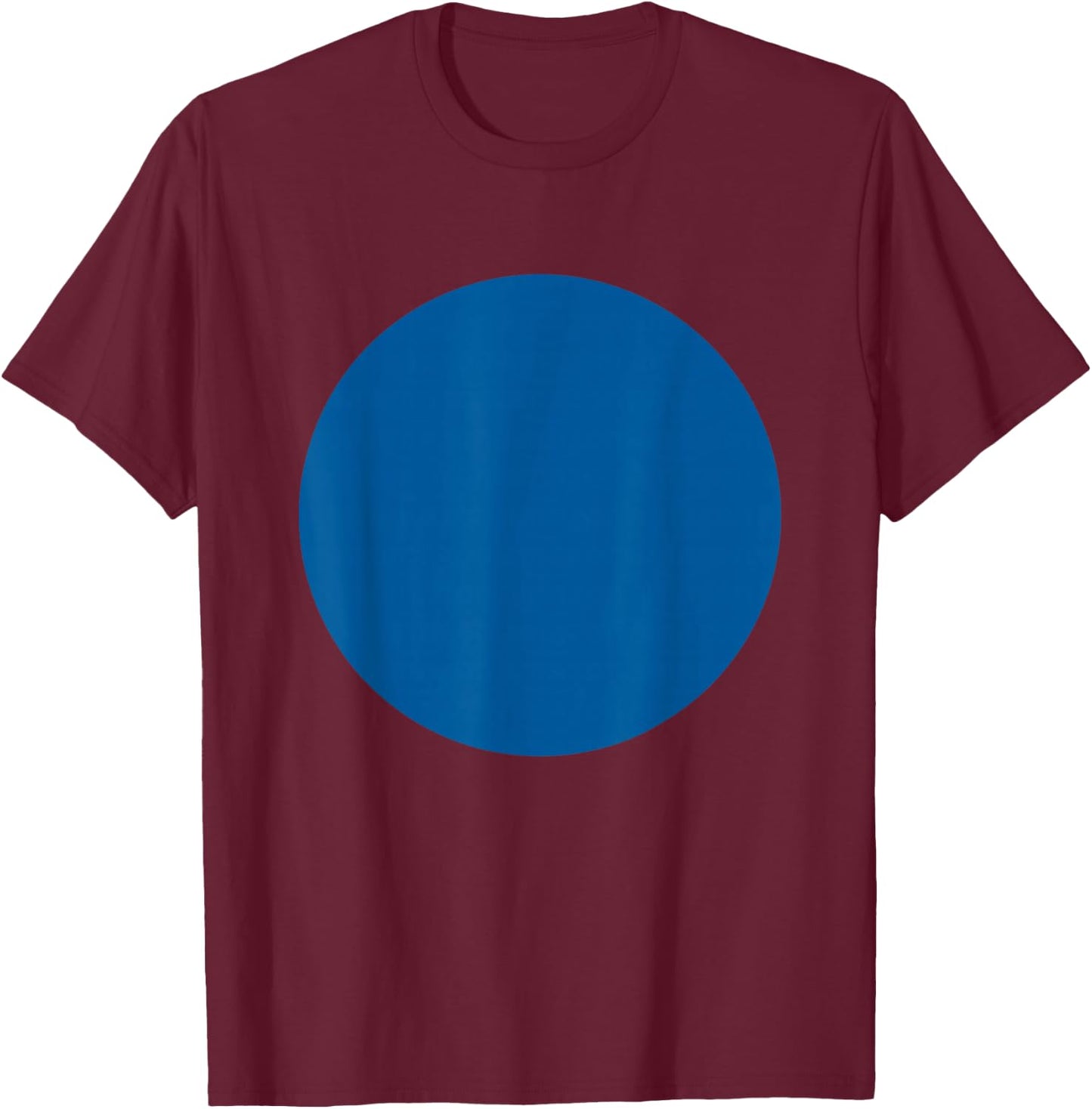 Blue Dot T-Shirt - T-Shirt | Maroon