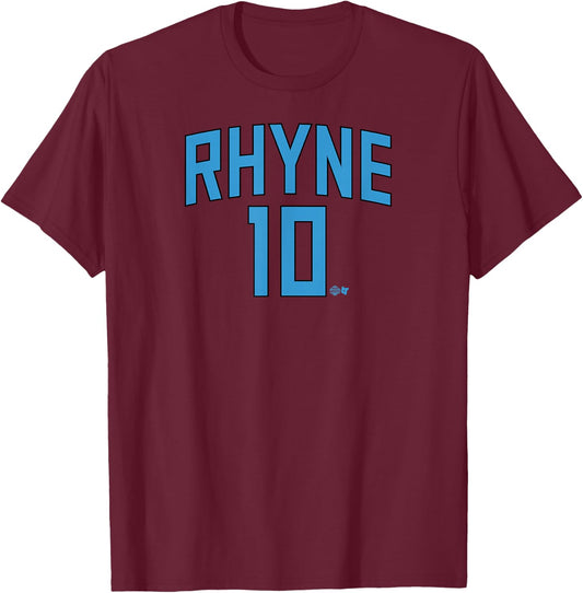 Rhyne Howard: ATL 10 - Atlanta Basketball T-Shirt - T-Shirt | Maroon