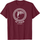St. Barth, West Indies Vintage Tribal Dolphin Vacation T-Shirt - T-Shirt | Maroon