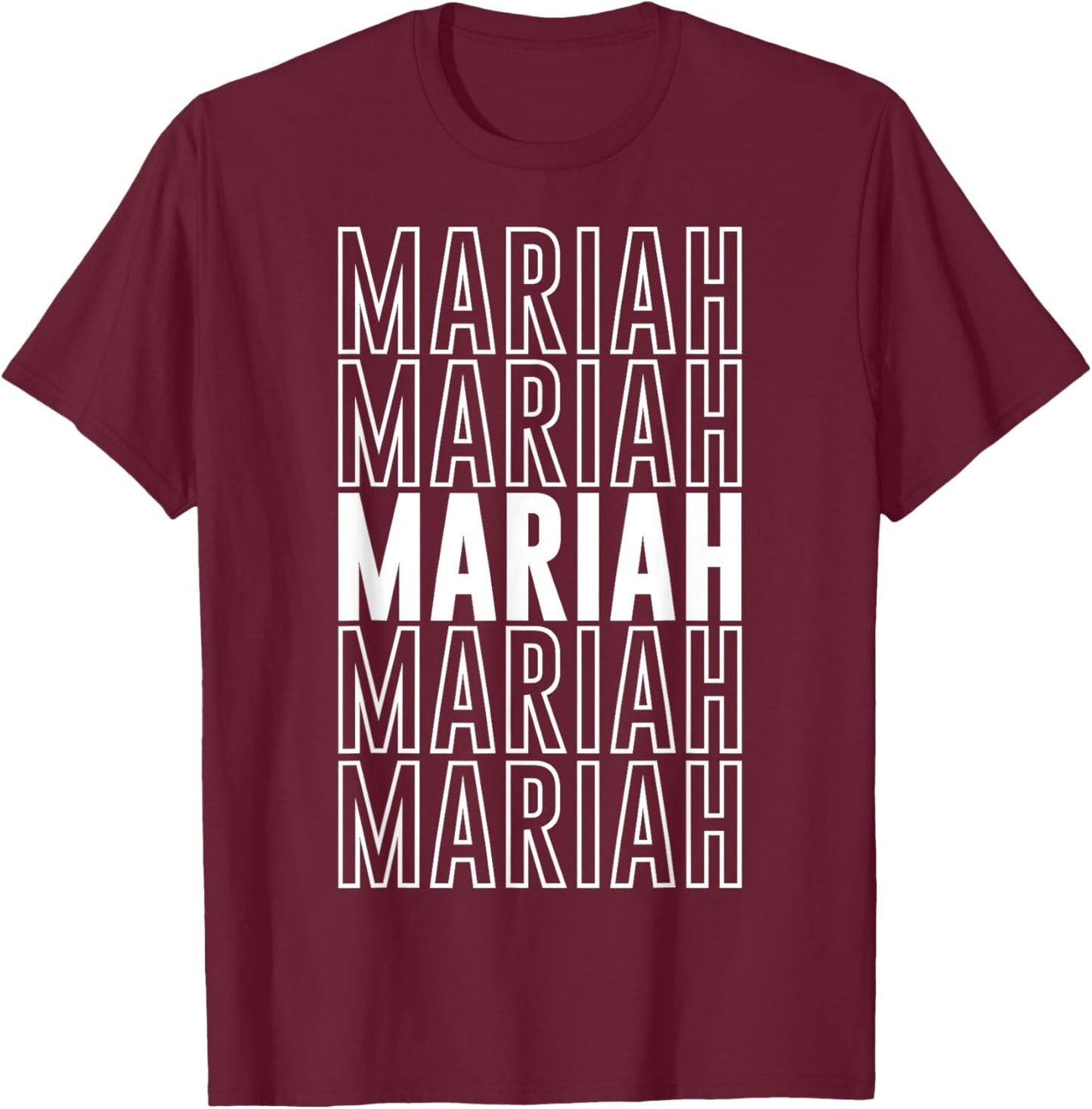 Mariah T-Shirt - T-Shirt | Maroon