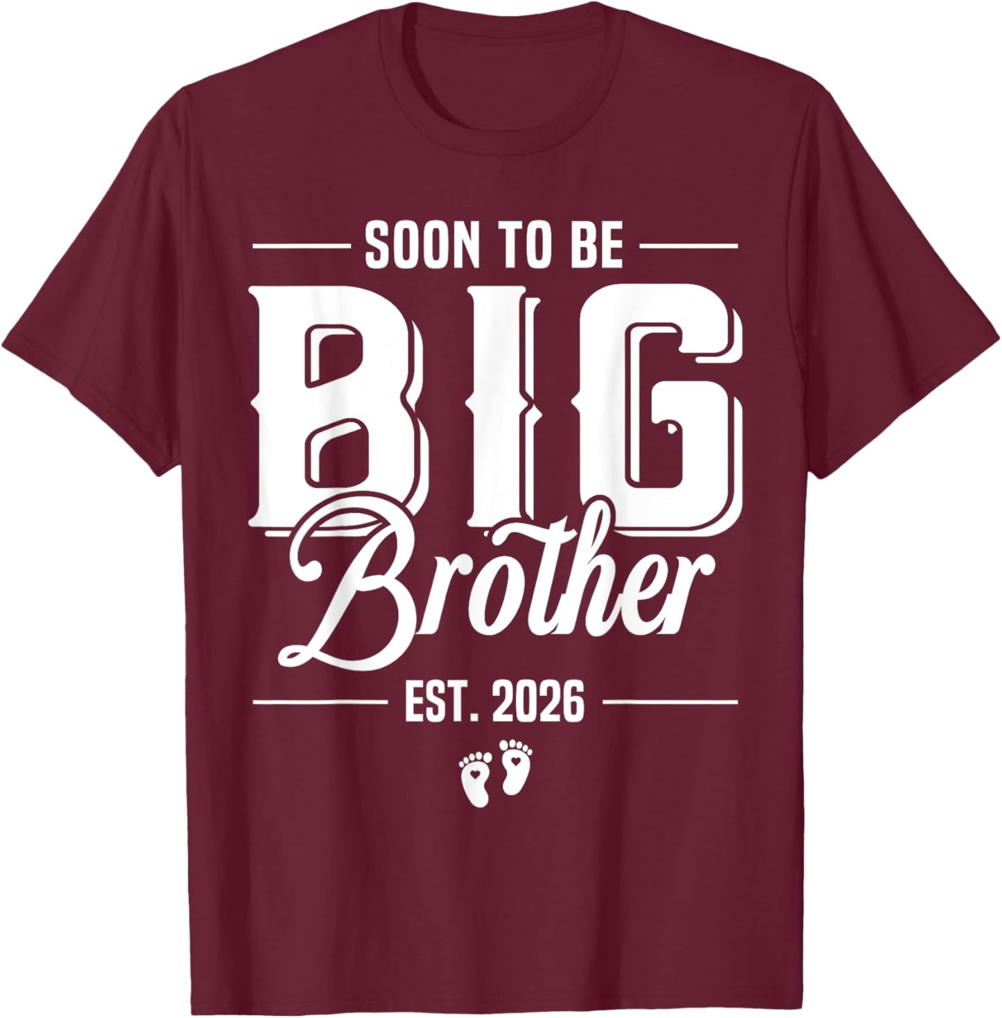 Soon to be Big Brother 2026 Big Brother Loading 2026 T-Shirt - T-Shirt | Maroon