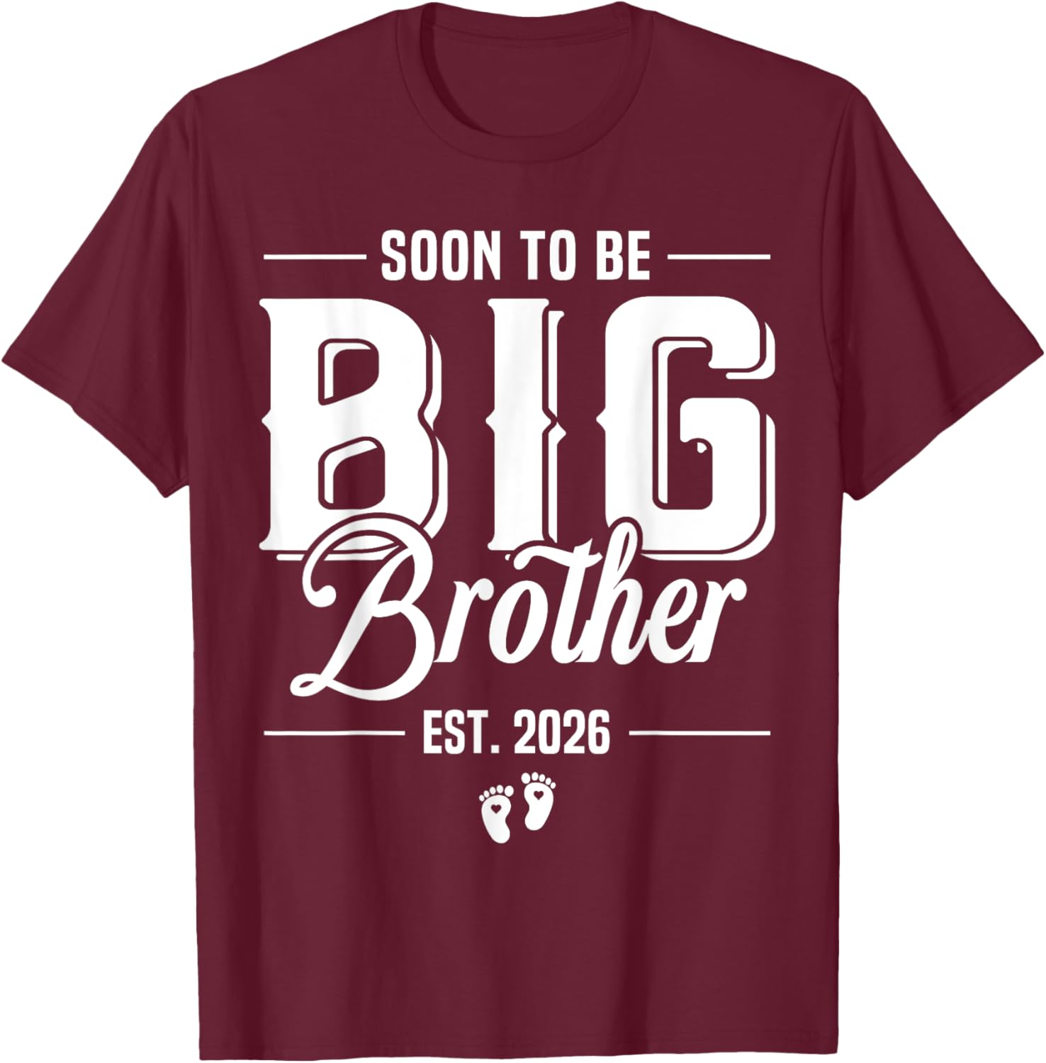 Soon to be Big Brother 2026 Big Brother Loading 2026 T-Shirt - T-Shirt | Maroon