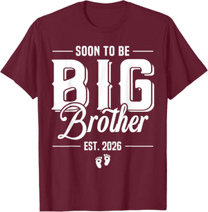 Soon to be Big Brother 2026 Big Brother Loading 2026 T-Shirt - T-Shirt | Maroon