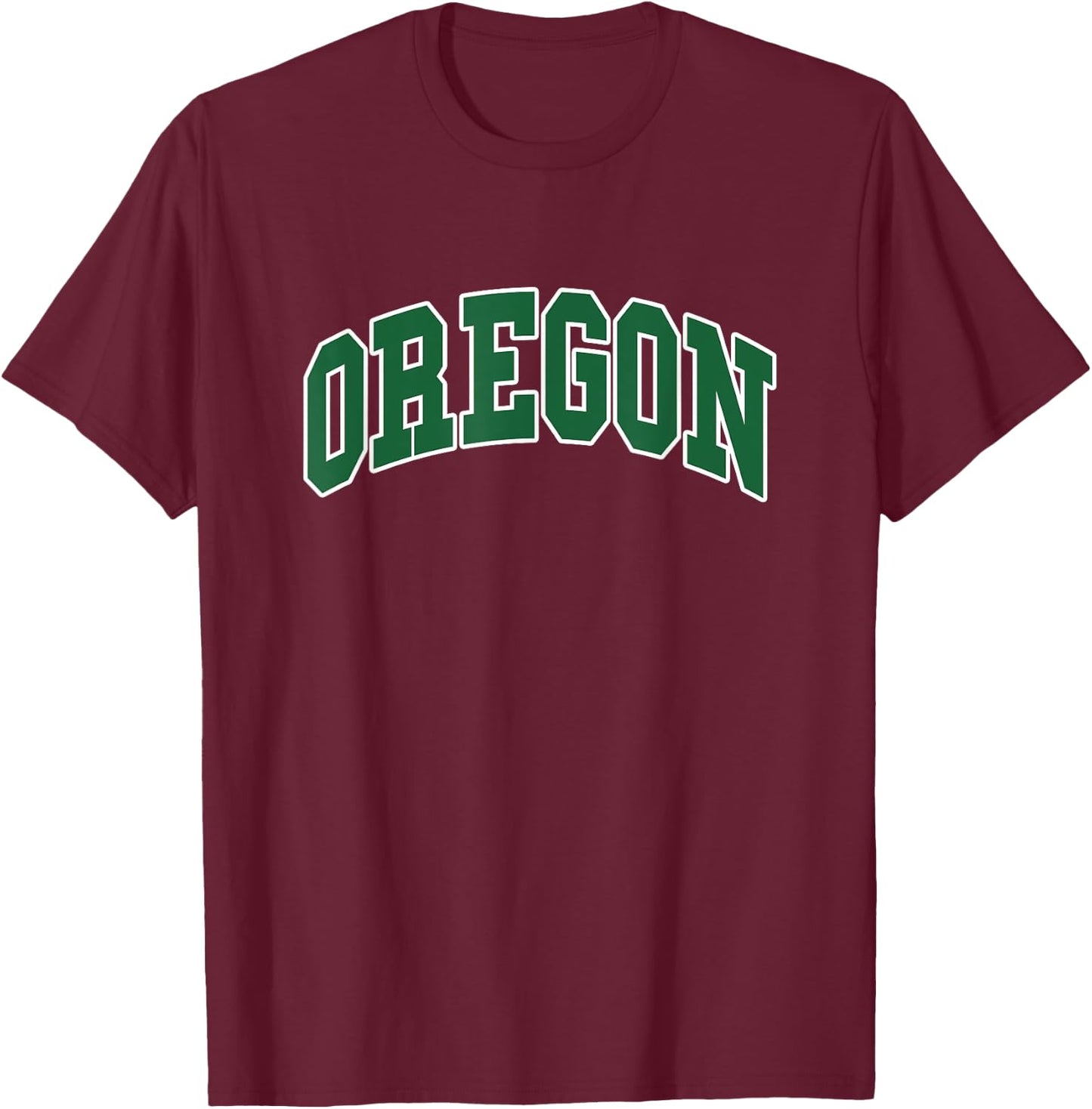 OREGON - Throwback Design - Classic T-Shirt - T-Shirt | Maroon