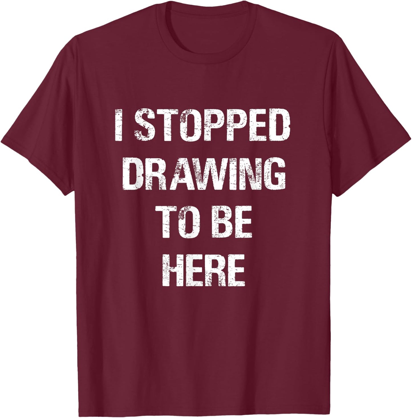 Funny Drawing Illustrator Comic Book Manga Artist Gift T-Shirt - T-Shirt | Maroon