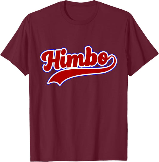 Himbo Baseball Jersey T-Shirt - T-Shirt | Maroon