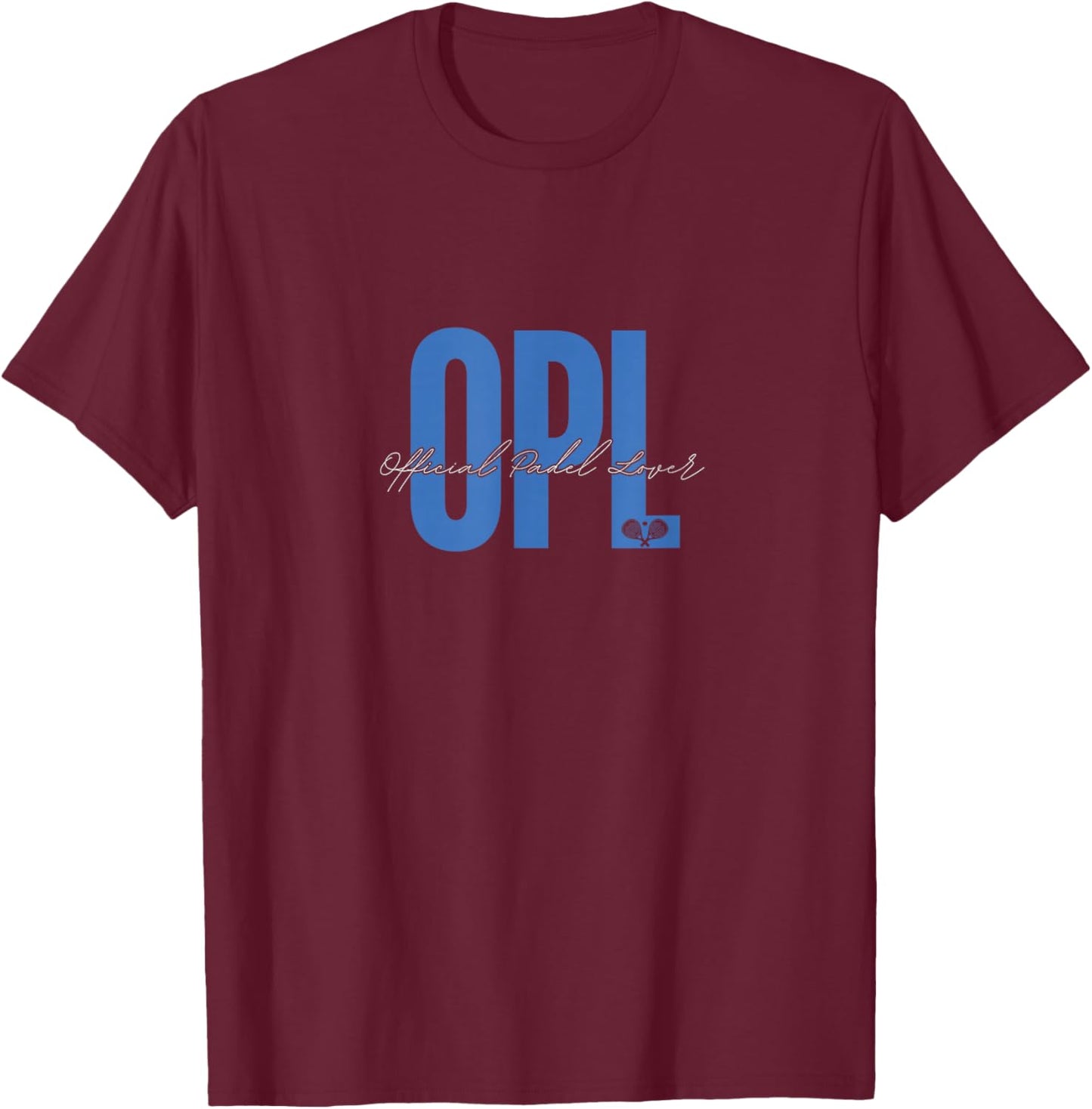 Padel Paddle Paddle Ball sports Setback game Ball Official Padel Lover -Adults Kids Black Short Sleeve Classic Fit T-Shirt - T-Shirt | Maroon