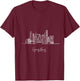 Hong Kong China Skyline Asia Travel Souvenirs T-Shirt - T-Shirt | Maroon