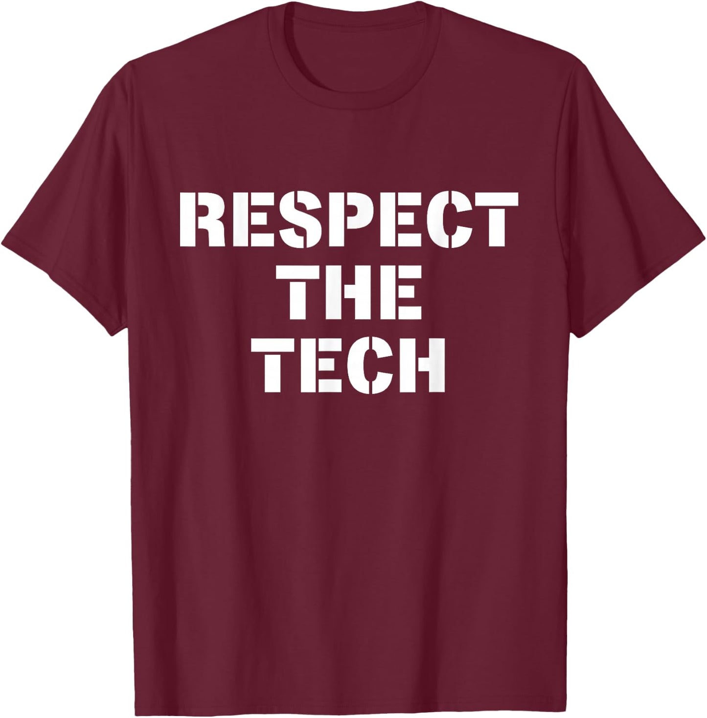 Theater Tech Shirt Technician Stage Crew Stagehand Gift T-Shirt - T-Shirt | Maroon