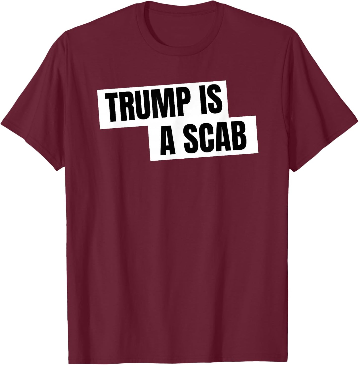 Kamala Harris Tim Walz Election - Black, Small, -Adults, Short Sleeve, , Classic Fit, Modern, Imported, Cotton Blend, Political T-Shirt - T-Shirt | Maroon