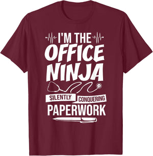 Medical Administration Medical Administrative Assistant T-Shirt - T-Shirt | Maroon