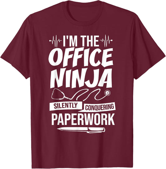 Medical Administration Medical Administrative Assistant T-Shirt - T-Shirt | Maroon