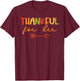 Thankful Thanksgiving Matching Couples Girlfriend T-Shirt - T-Shirt | Maroon