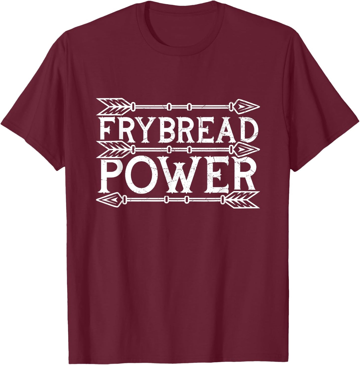 Frybread Power Design for a Frybread maker T-Shirt - T-Shirt | Maroon