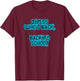 Guess Who's Back, Back To School T-Shirt - T-Shirt | Maroon