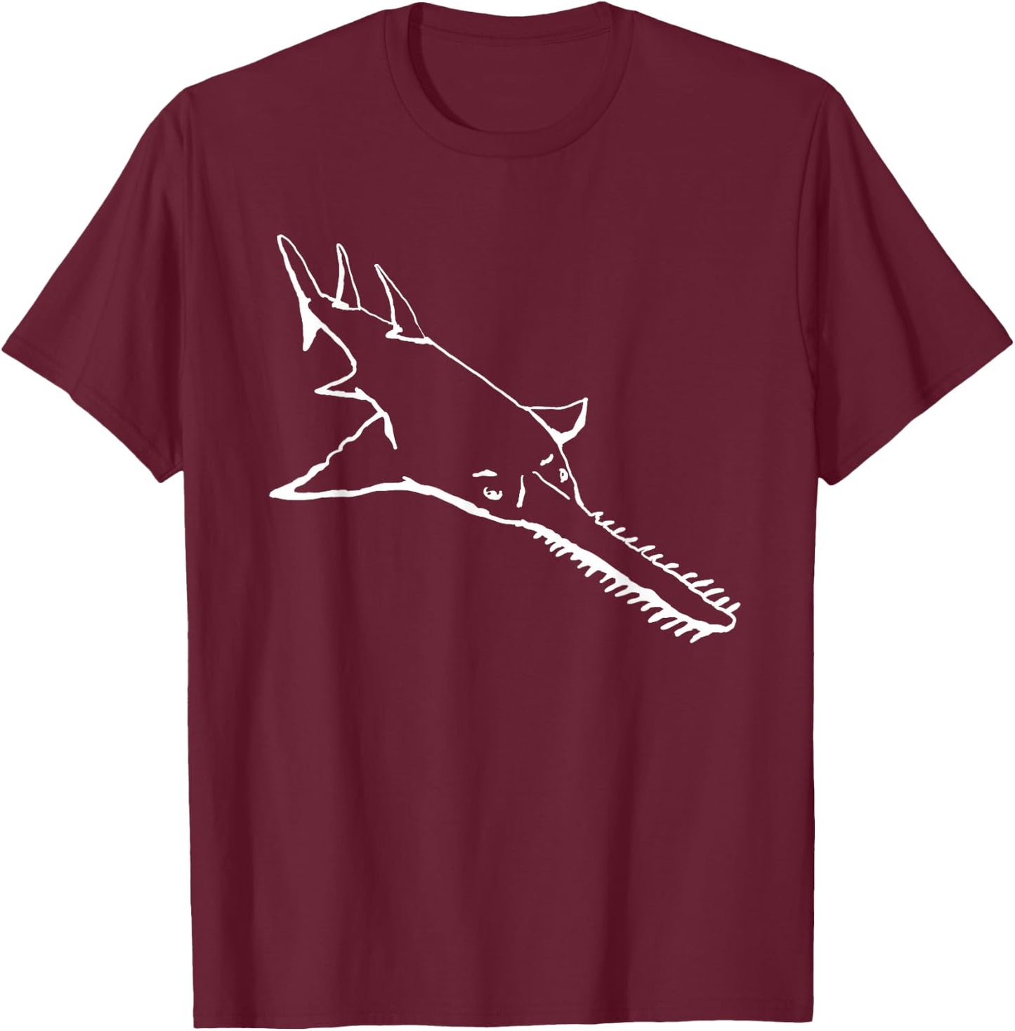 Sawfish T Shirt T-Shirt - T-Shirt | Maroon