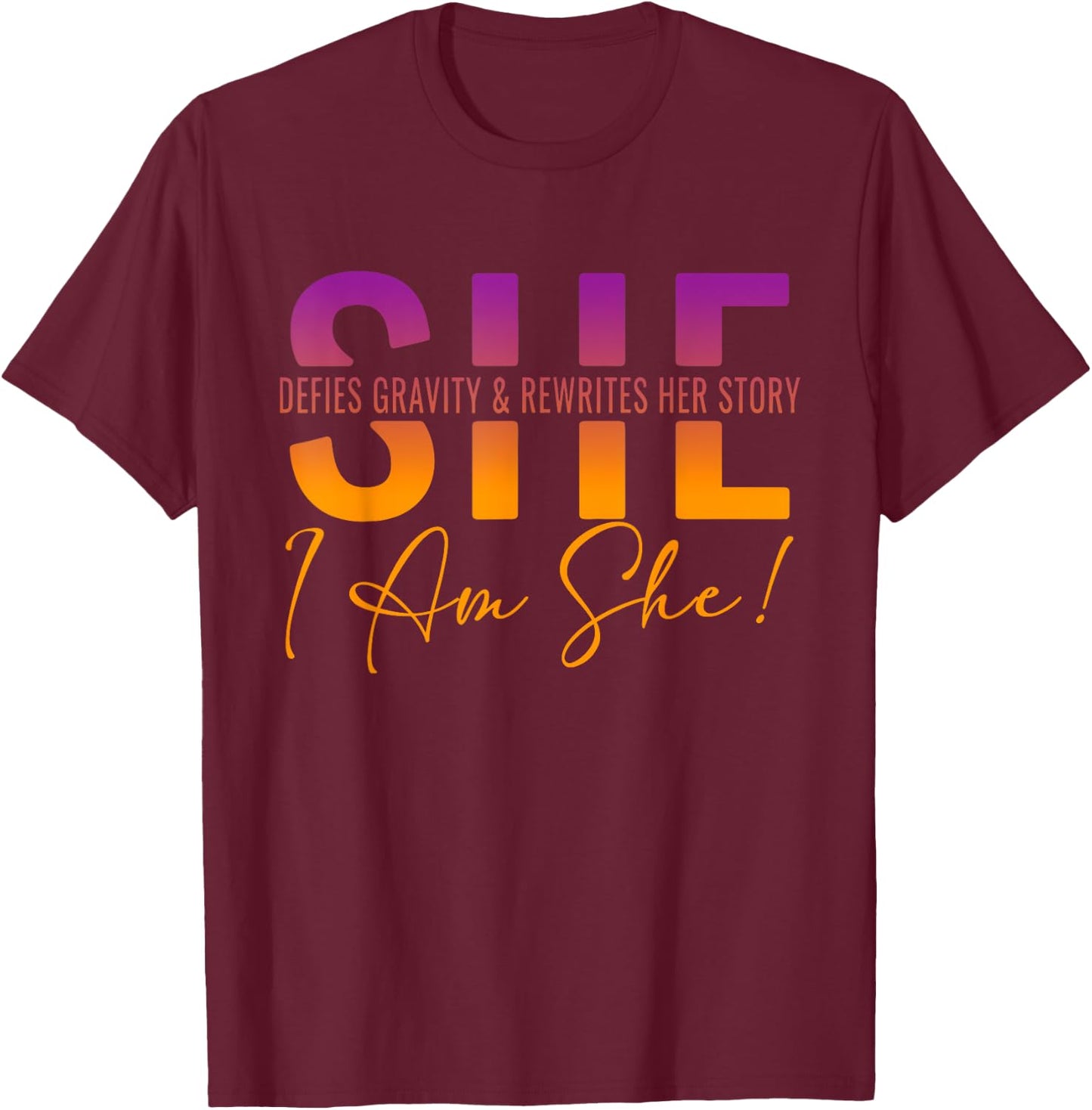 Quote T-Shirt - T-Shirt | Maroon