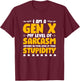 Humor Generation X Funny Gen X Level Of Sarcasm T-Shirt - T-Shirt | Maroon