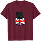 Countryballs United Kingdom T-Shirt - T-Shirt | Maroon