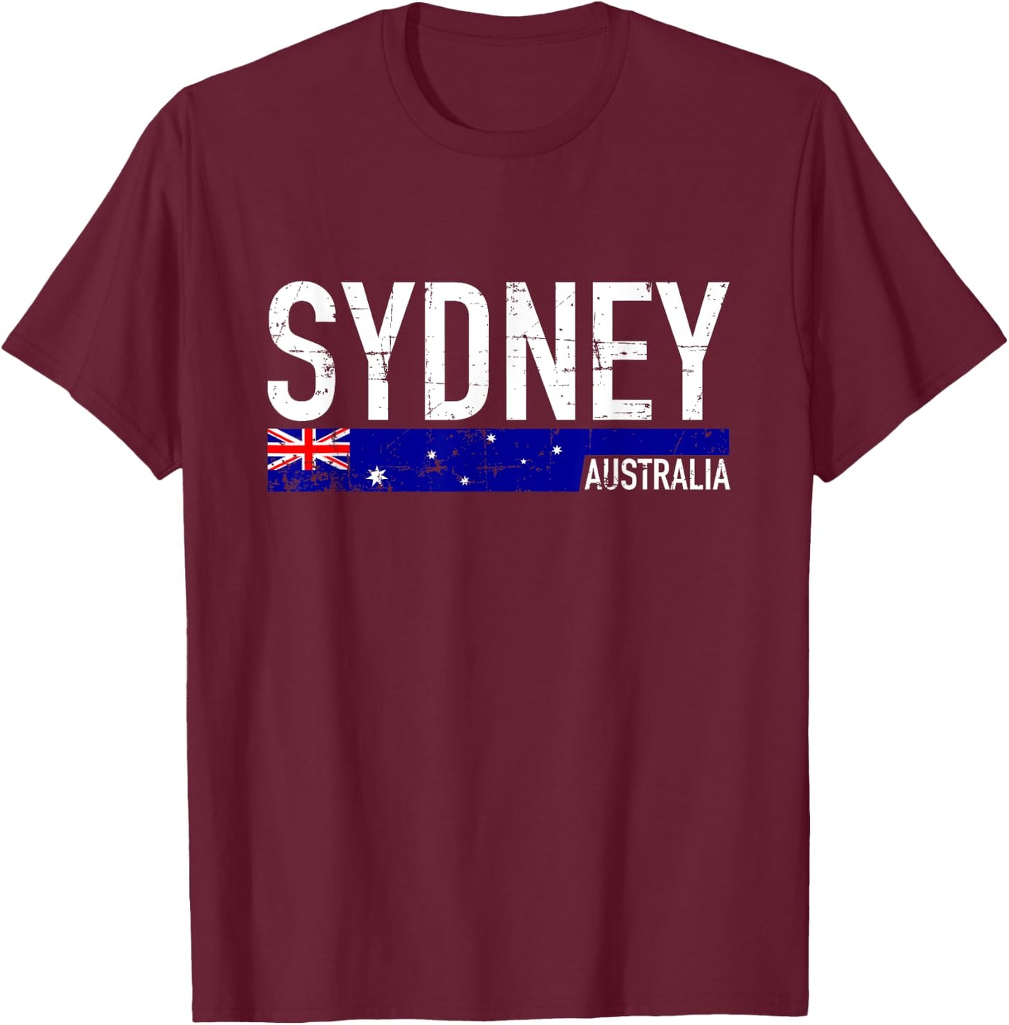 Sydney Australia T-Shirt - T-Shirt | Maroon