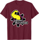 Planet Thiccness Funny Gym Thickness T-Shirt - T-Shirt | Maroon