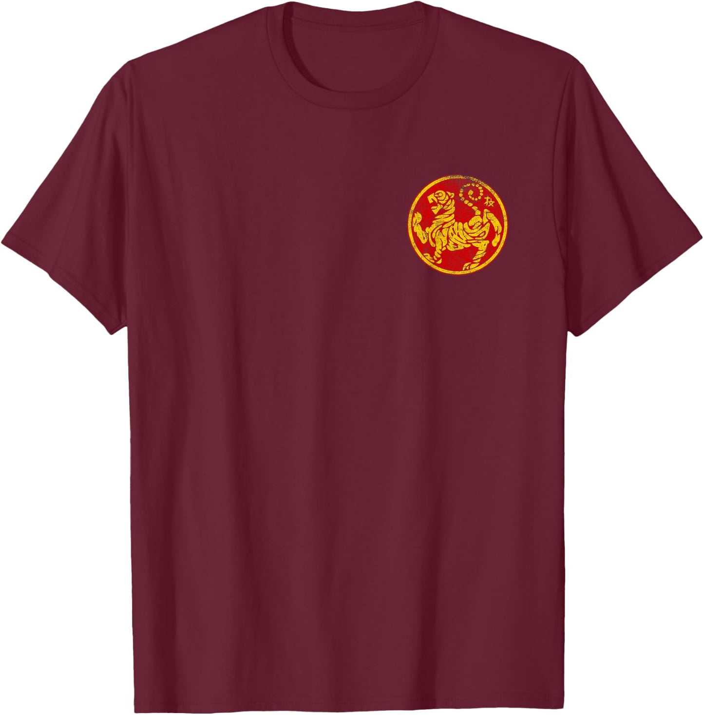 Shotokan Karate tiger Symbol martial art japan Dojo training T-Shirt - T-Shirt | Maroon