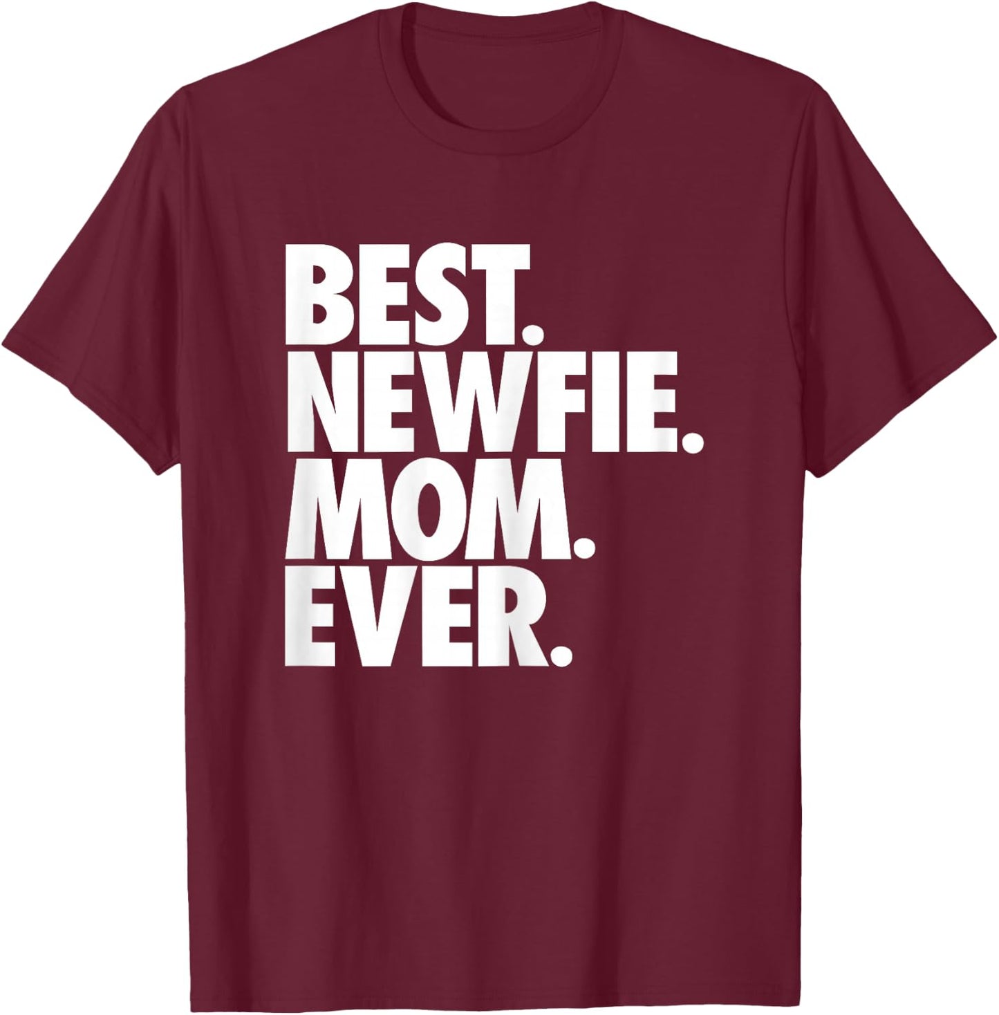 Best Newfie Mom Ever - Newfoundland Dog Girls Kids T-Shirt - T-Shirt | Maroon