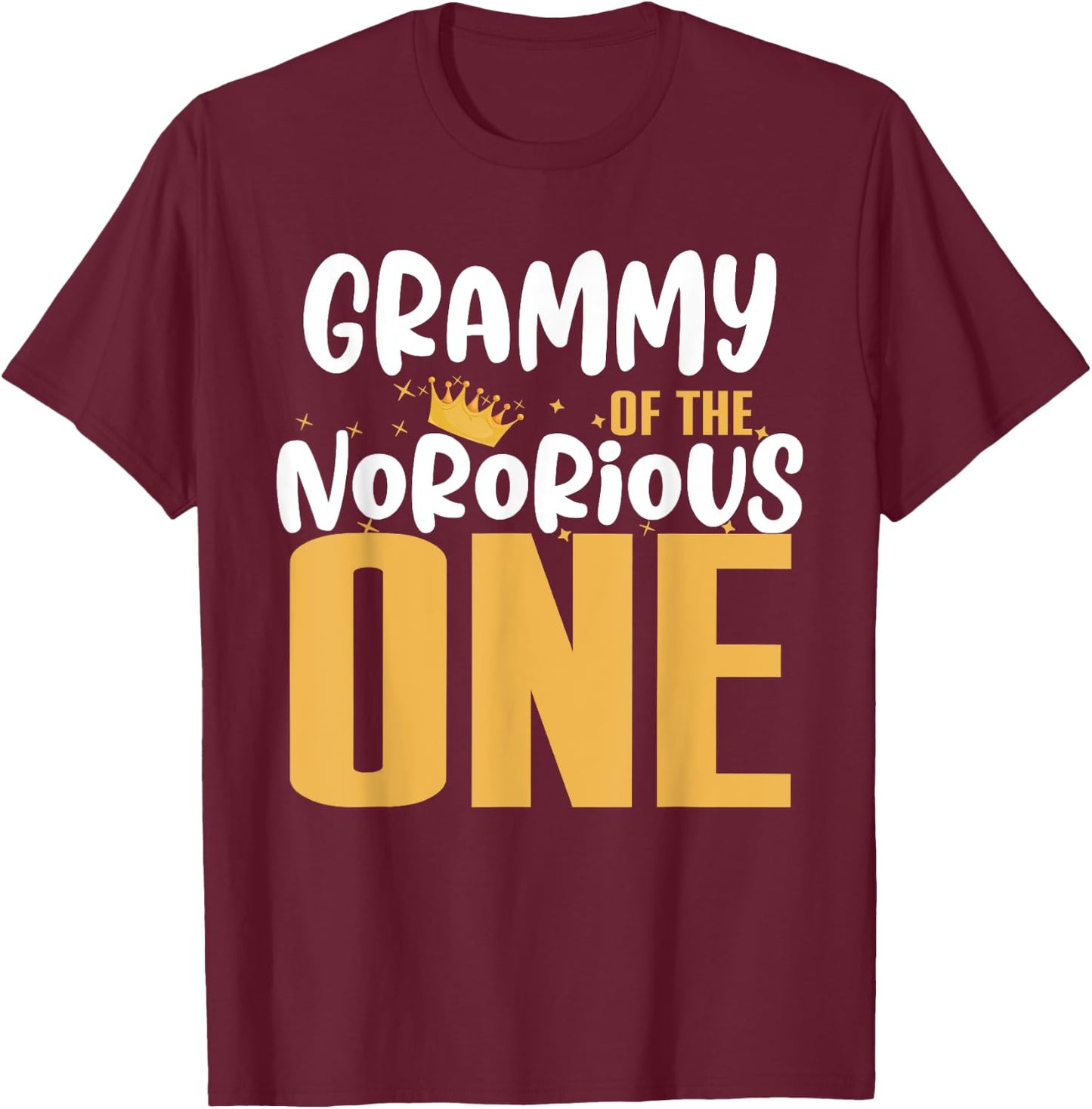 Grammy Of The Notorious One Old School 1st Hip Hop Birthday T-Shirt - T-Shirt | Maroon