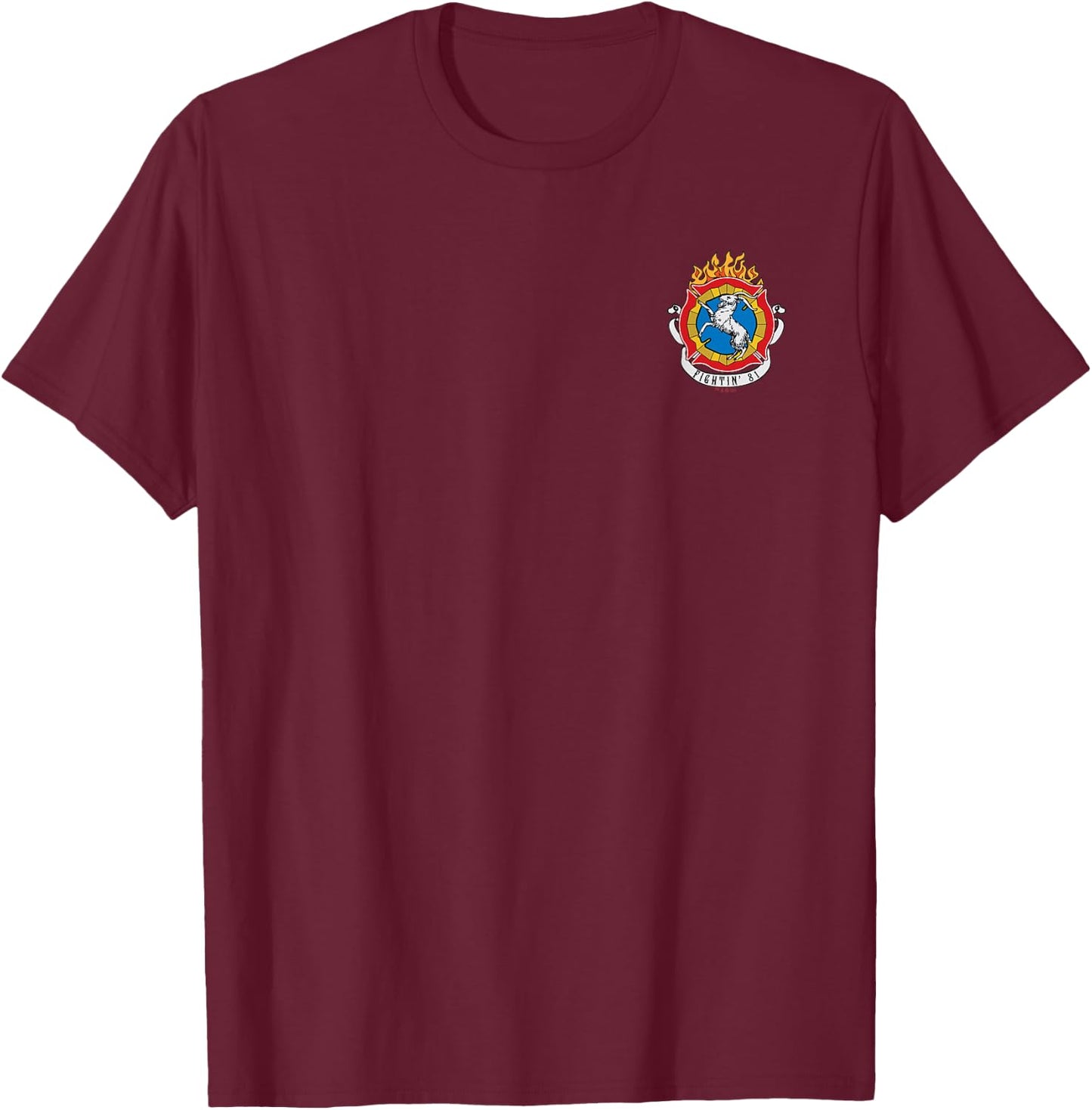Chicago Fire Fightin' 81 - Officially Licensed T-Shirt - T-Shirt | Maroon