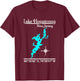 Lake Hopatcong - New Jersey T-Shirt - T-Shirt | Maroon