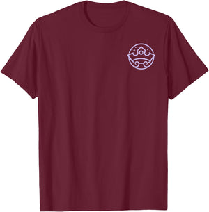 Disney Princess Iconic Crown & Iconic Autographs F & B Logo T-Shirt - T-Shirt | Maroon